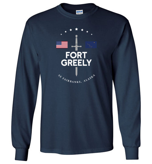 Load image into Gallery viewer, Fort Greely - Men&#39;s/Unisex Long-Sleeve T-Shirt-Wandering I Store
