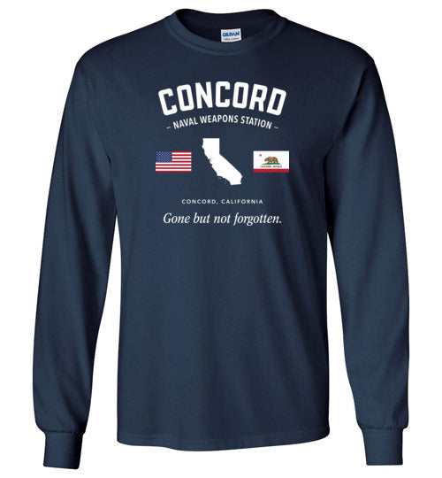 Load image into Gallery viewer, Concord Naval Weapons Station &quot;GBNF&quot; - Men&#39;s/Unisex Long-Sleeve T-Shirt-Wandering I Store
