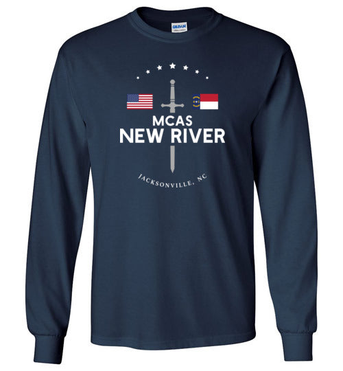 MCAS New River - Men's/Unisex Long-Sleeve T-Shirt-Wandering I Store