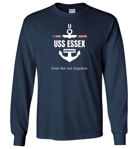 USS Essex CV/CVA/CVS-9 "GBNF" - Men's/Unisex Long-Sleeve T-Shirt