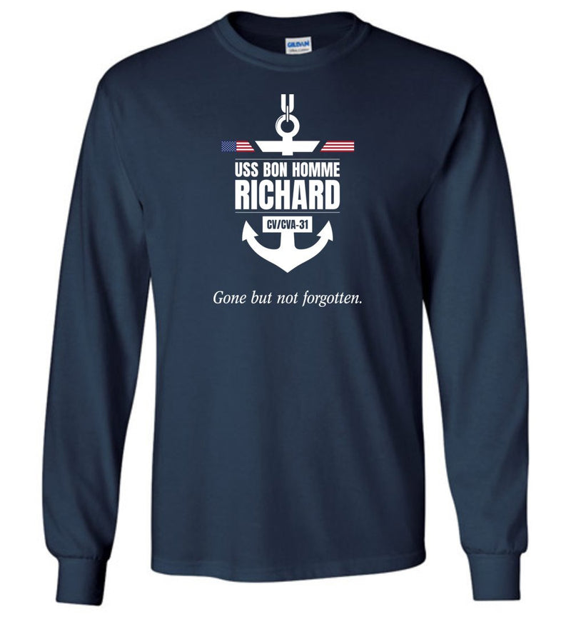 Load image into Gallery viewer, USS Bon Homme Richard CV/CVA-31 &quot;GBNF&quot; - Men&#39;s/Unisex Long-Sleeve T-Shirt
