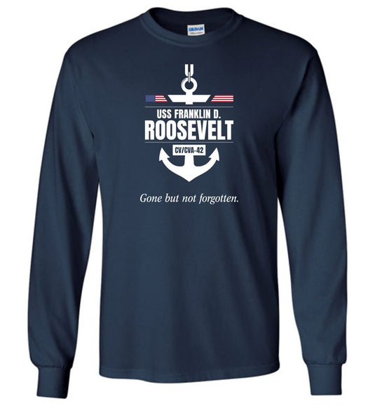 USS Franklin D. Roosevelt CV/CVA-42 "GBNF" - Men's/Unisex Long-Sleeve T-Shirt