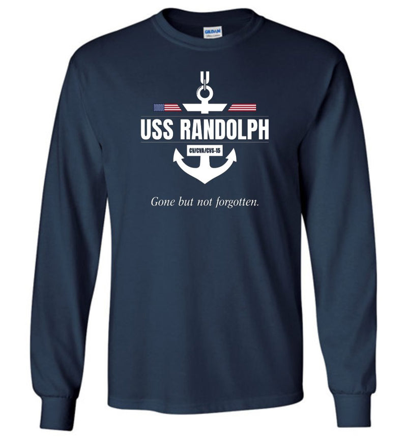 Load image into Gallery viewer, USS Randolph CV/CVA/CVS-15 &quot;GBNF&quot; - Men&#39;s/Unisex Long-Sleeve T-Shirt
