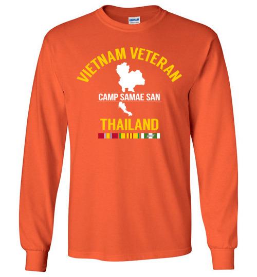 Vietnam Veteran Thailand "Camp Samae San" - Men's/Unisex Long-Sleeve T-Shirt