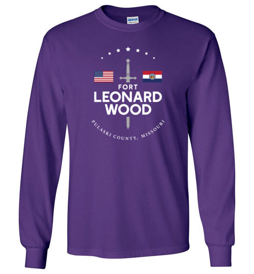 Fort Leonard Wood - Men's/Unisex Long-Sleeve T-Shirt-Wandering I Store