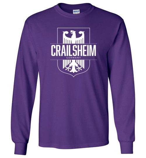 Load image into Gallery viewer, Crailsheim, Germany - Men&#39;s/Unisex Long-Sleeve T-Shirt
