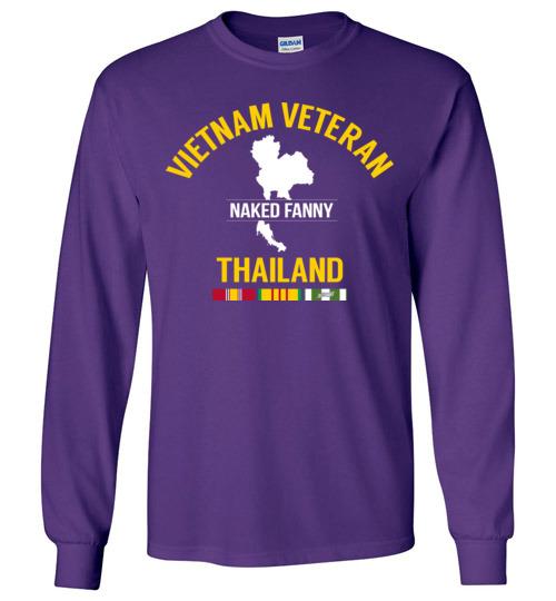 Vietnam Veteran Thailand "Naked Fanny" - Men's/Unisex Long-Sleeve T-Shirt