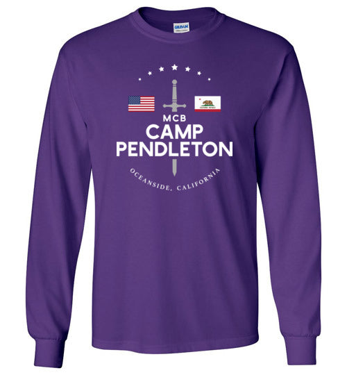 Load image into Gallery viewer, MCB Camp Pendleton - Men&#39;s/Unisex Long-Sleeve T-Shirt-Wandering I Store
