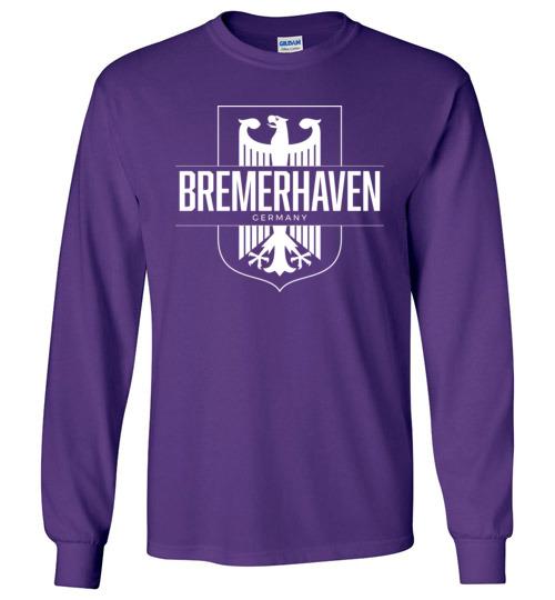 Load image into Gallery viewer, Bremerhaven, Germany - Men&#39;s/Unisex Long-Sleeve T-Shirt
