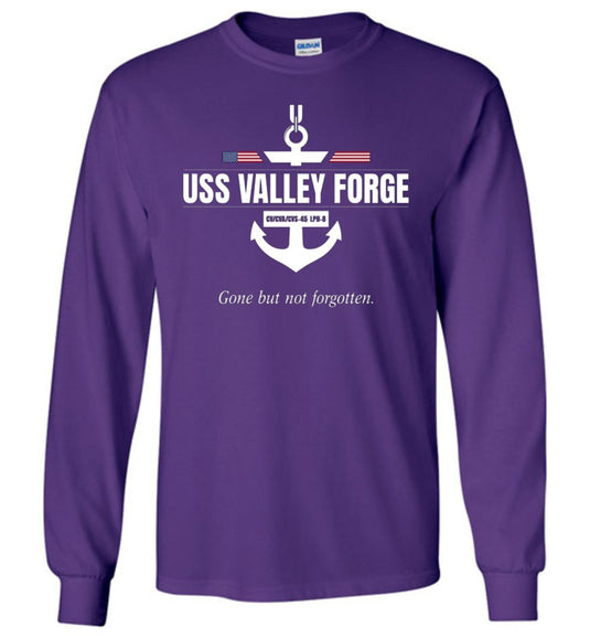 USS Valley Forge CV/CVA/CVS-45 LPH-8 "GBNF" - Men's/Unisex Long-Sleeve T-Shirt