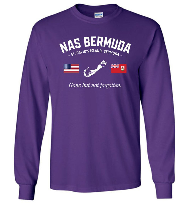 Load image into Gallery viewer, NAS Bermuda &quot;GBNF&quot; - Men&#39;s/Unisex Long-Sleeve T-Shirt
