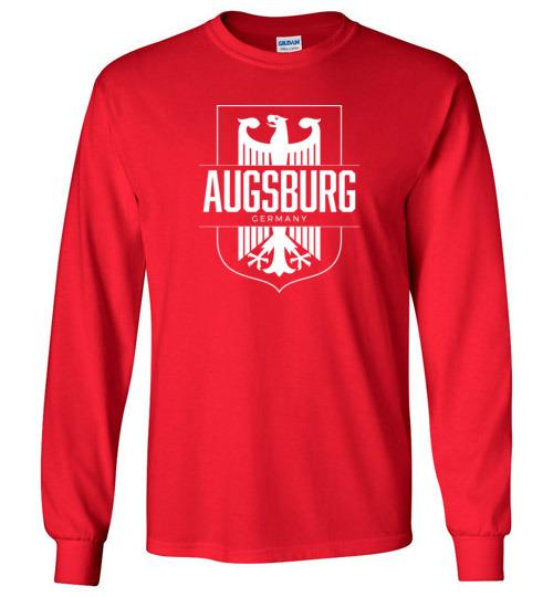 Load image into Gallery viewer, Augsburg, Germany - Men&#39;s/Unisex Long-Sleeve T-Shirt
