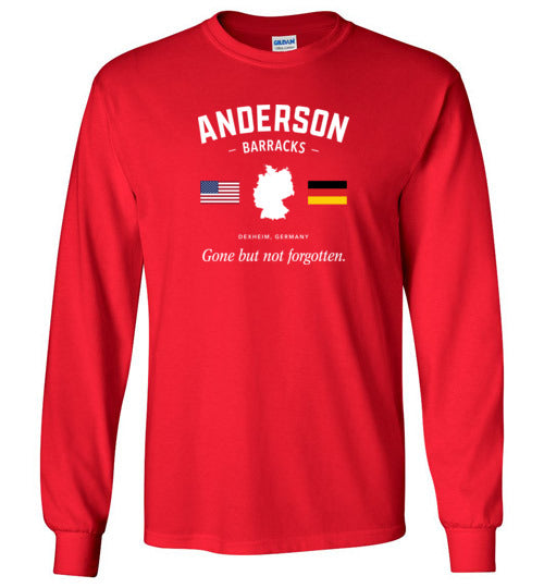 Anderson Barracks "GBNF" - Men's/Unisex Long-Sleeve T-Shirt-Wandering I Store