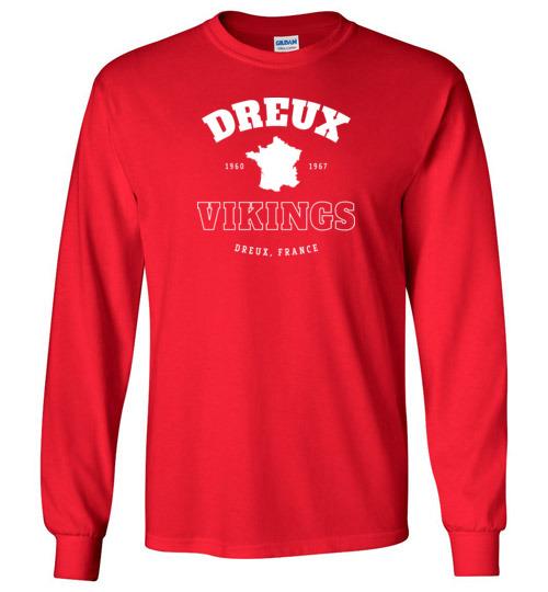 Dreux Vikings - Men's/Unisex Long-Sleeve T-Shirt