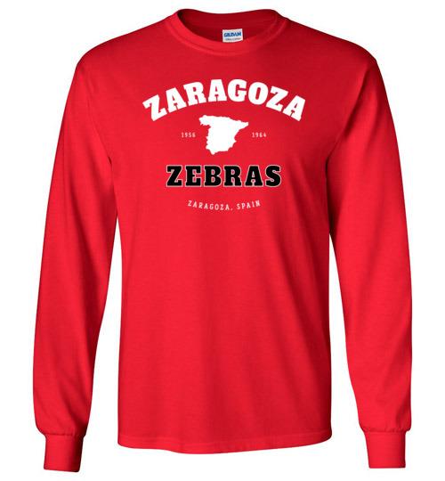 Zaragoza Zebras - Men's/Unisex Long-Sleeve T-Shirt
