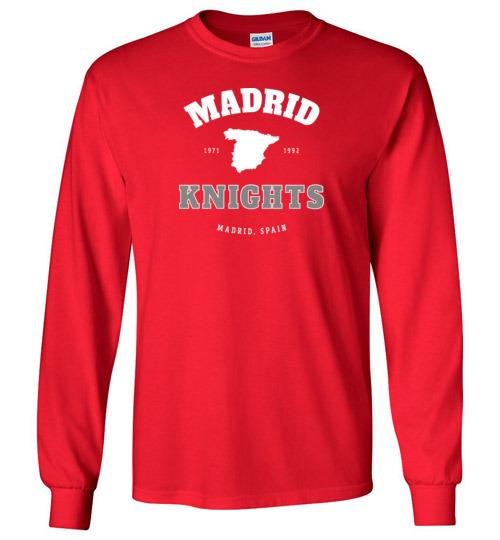 Madrid Knights - Men's/Unisex Long-Sleeve T-Shirt