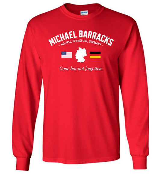 Michael Barracks "GBNF" - Men's/Unisex Long-Sleeve T-Shirt