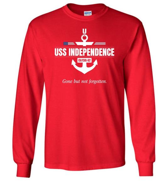 USS Independence CV/CVA-62 "GBNF" - Men's/Unisex Long-Sleeve T-Shirt