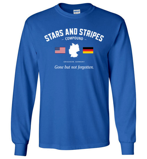 Stars and Stripes Compound "GBNF" - Men's/Unisex Long-Sleeve T-Shirt-Wandering I Store