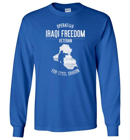 Load image into Gallery viewer, Operation Iraqi Freedom &quot;FOB Steel Dragon&quot; - Men&#39;s/Unisex Long-Sleeve T-Shirt
