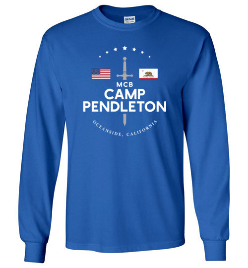 Load image into Gallery viewer, MCB Camp Pendleton - Men&#39;s/Unisex Long-Sleeve T-Shirt-Wandering I Store
