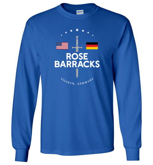 Rose Barracks - Men's/Unisex Long-Sleeve T-Shirt-Wandering I Store