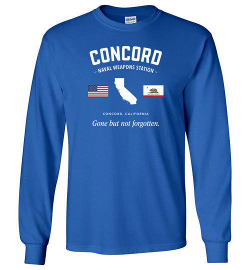 Concord Naval Weapons Station "GBNF" - Men's/Unisex Long-Sleeve T-Shirt-Wandering I Store