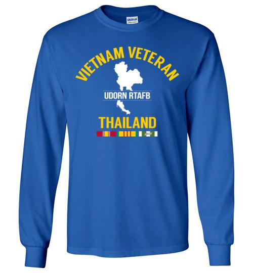 Load image into Gallery viewer, Vietnam Veteran Thailand &quot;Udorn RTAFB&quot; - Men&#39;s/Unisex Long-Sleeve T-Shirt
