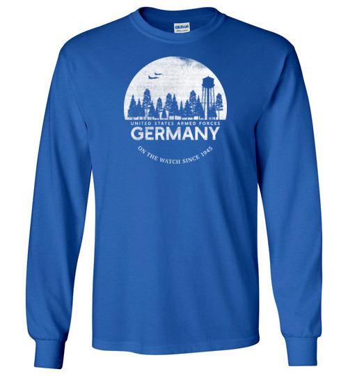U.S. Armed Forces Germany "On The Watch Since 1945" - Men's/Unisex Long-Sleeve T-Shirt