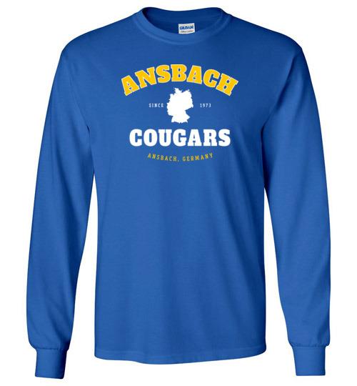 Ansbach Cougars - Men's/Unisex Long-Sleeve T-Shirt