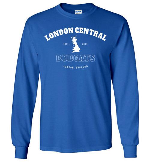 London Central Bobcats - Men's/Unisex Long-Sleeve T-Shirt