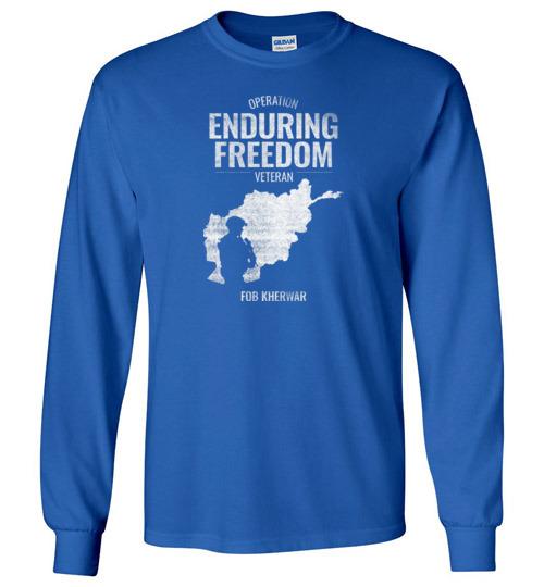 Load image into Gallery viewer, Operation Enduring Freedom &quot;FOB Kherwar&quot; - Men&#39;s/Unisex Long-Sleeve T-Shirt
