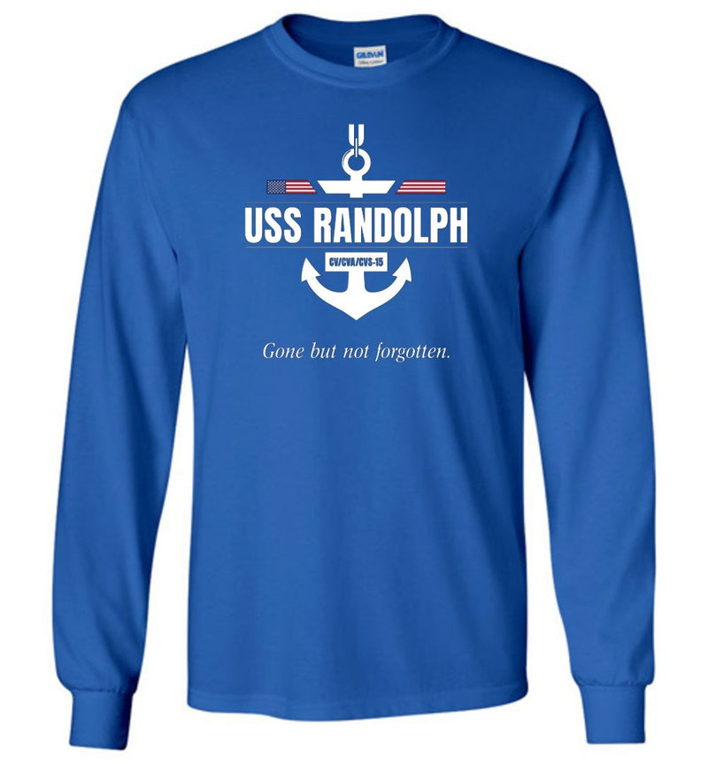 Load image into Gallery viewer, USS Randolph CV/CVA/CVS-15 &quot;GBNF&quot; - Men&#39;s/Unisex Long-Sleeve T-Shirt
