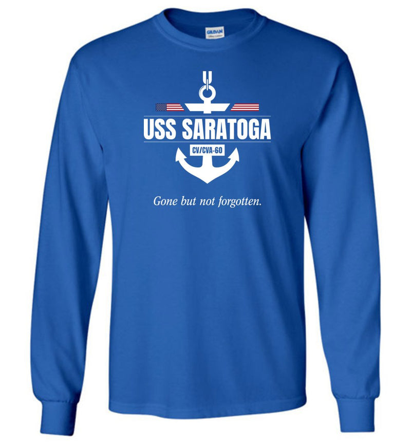 Load image into Gallery viewer, USS Saratoga CV/CVA-60 &quot;GBNF&quot; - Men&#39;s/Unisex Long-Sleeve T-Shirt
