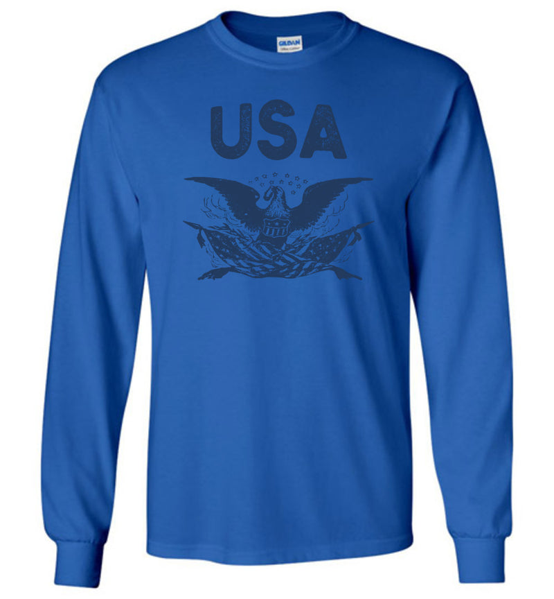 Load image into Gallery viewer, USA Eagle - Men&#39;s/Unisex Long-Sleeve T-Shirt
