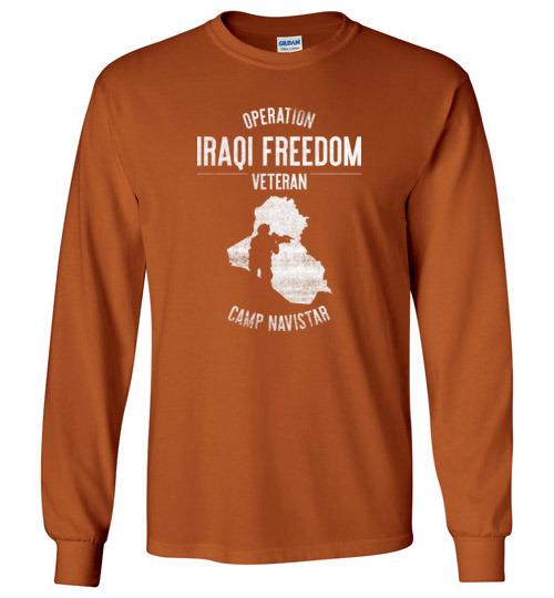 Load image into Gallery viewer, Operation Iraqi Freedom &quot;Camp Navistar&quot; - Men&#39;s/Unisex Long-Sleeve T-Shirt
