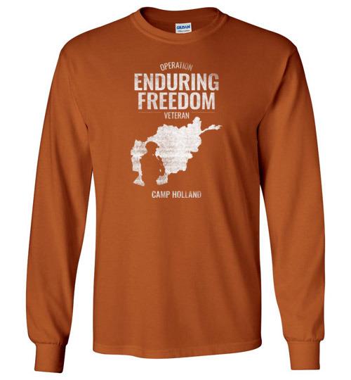 Load image into Gallery viewer, Operation Enduring Freedom &quot;Camp Holland&quot; - Men&#39;s/Unisex Long-Sleeve T-Shirt
