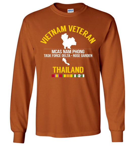 Vietnam Veteran Thailand "MCAS Nam Phong" - Men's/Unisex Long-Sleeve T-Shirt