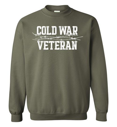 Load image into Gallery viewer, Cold War Veteran - Men&#39;s/Unisex Crewneck Sweatshirt
