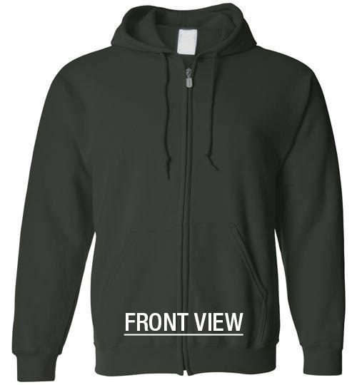 Load image into Gallery viewer, Vietnam Veteran &quot;Horace E. Young U.S. Army Special Forces Camp&quot; - Men&#39;s/Unisex Zip-Up Hoodie
