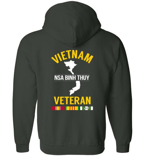 Load image into Gallery viewer, Vietnam Veteran &quot;NSA Binh Thuy&quot; - Men&#39;s/Unisex Zip-Up Hoodie

