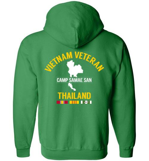 Vietnam Veteran Thailand "Camp Samae San" - Men's/Unisex Zip-Up Hoodie