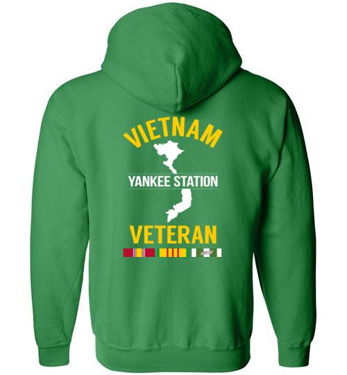 Load image into Gallery viewer, Vietnam Veteran &quot;Yankee Station&quot; - Men&#39;s/Unisex Zip-Up Hoodie
