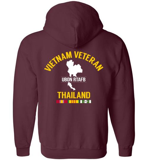 Vietnam Veteran Thailand "Ubon RTAFB" - Men's/Unisex Zip-Up Hoodie