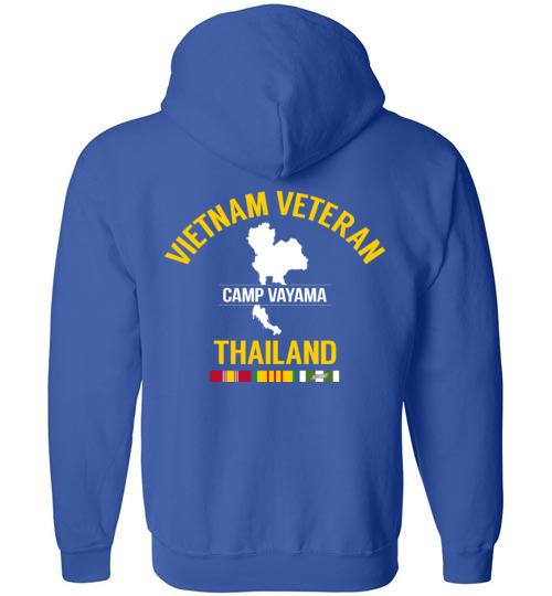 Vietnam Veteran Thailand "Camp Vayama" - Men's/Unisex Zip-Up Hoodie