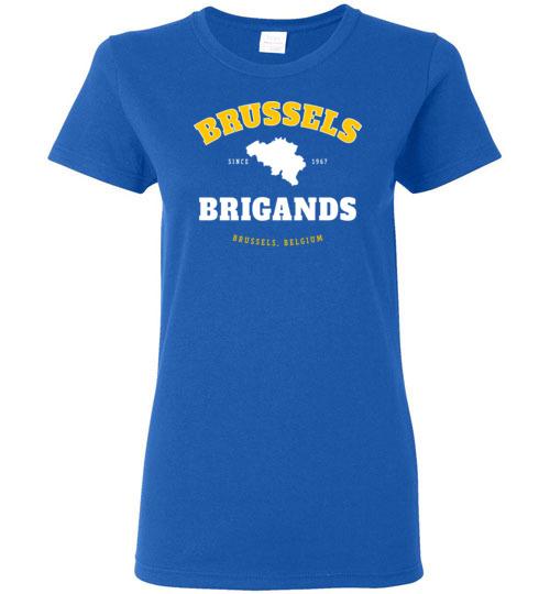 Brussels Brigands - Women's Semi-Fitted Crewneck T-Shirt