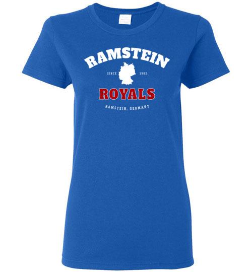Ramstein Royals - Women's Semi-Fitted Crewneck T-Shirt
