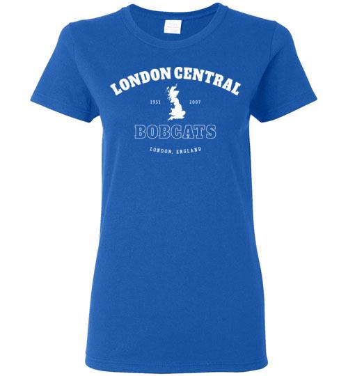 London Central Bobcats - Women's Semi-Fitted Crewneck T-Shirt