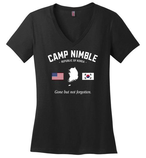 Camp Nimble "GBNF" - Women's V-Neck T-Shirt