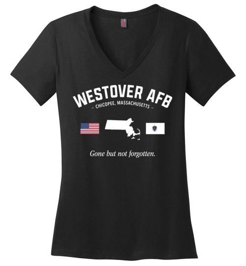 Load image into Gallery viewer, Westover AFB &quot;GBNF&quot; - Women&#39;s V-Neck T-Shirt
